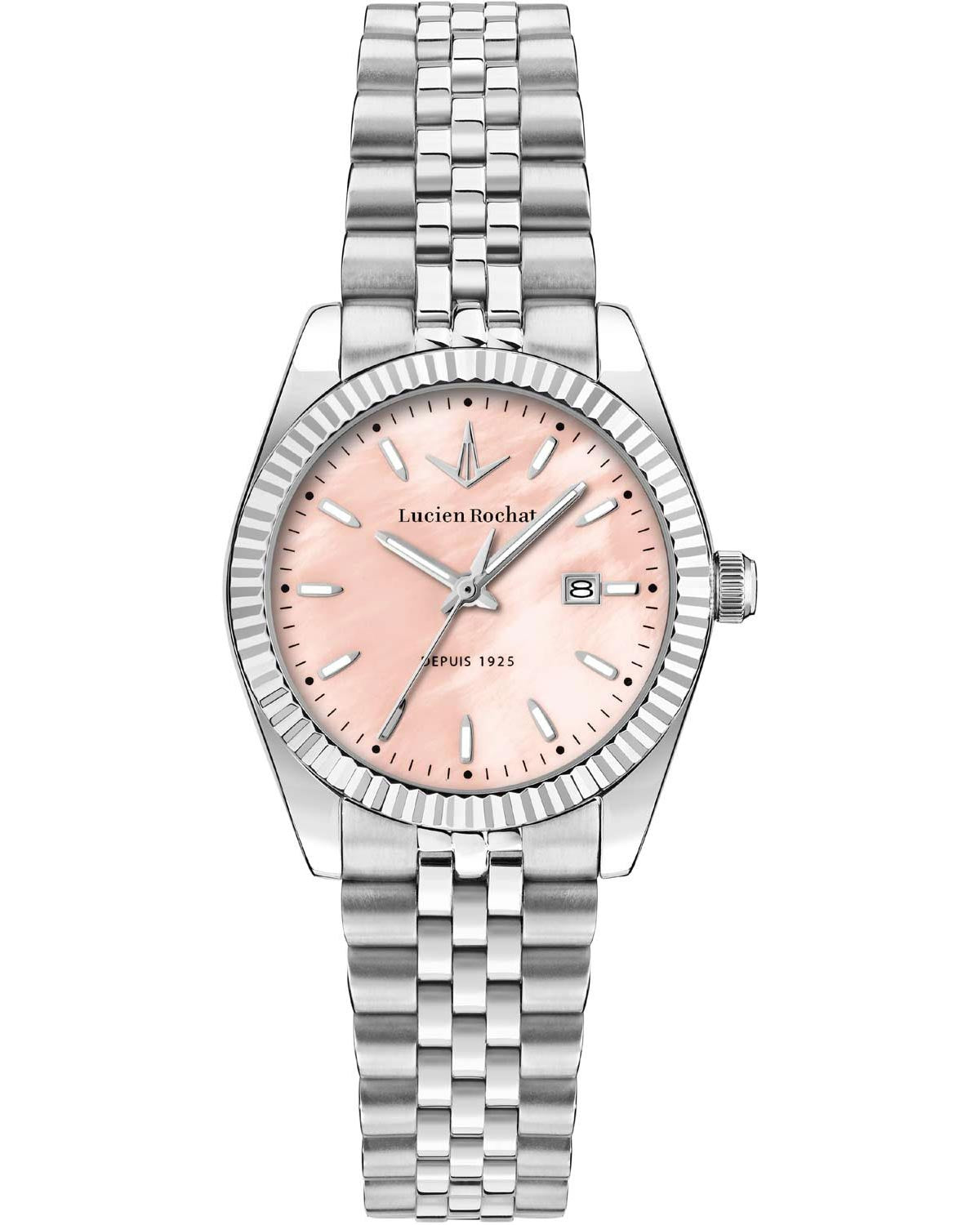 Ρολόι LUCIEN ROCHAT Bienne Silver Stainless Steel Bracelet