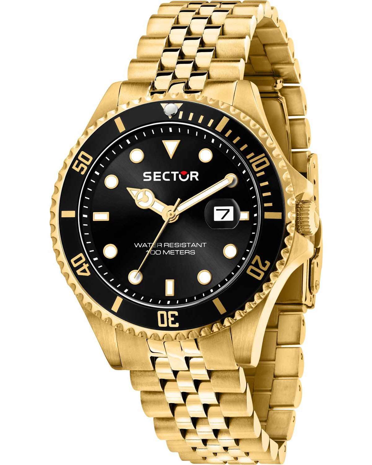 Ρολόι SECTOR 230 Gold Stainless Steel Bracelet