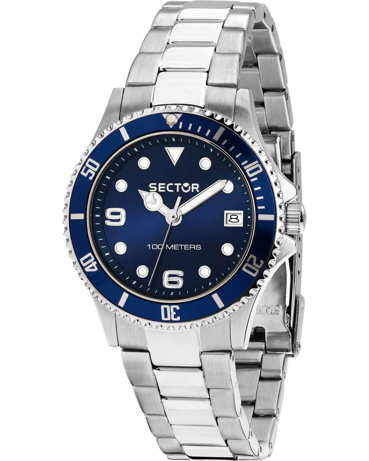 Ρολόι SECTOR 230 Silver Stainless Steel Bracelet