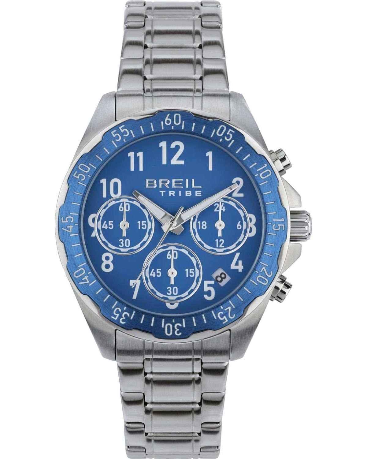 Ρολόι BREIL Tribe Grow Up Chronograph Silver Stainless Steel Bracelet