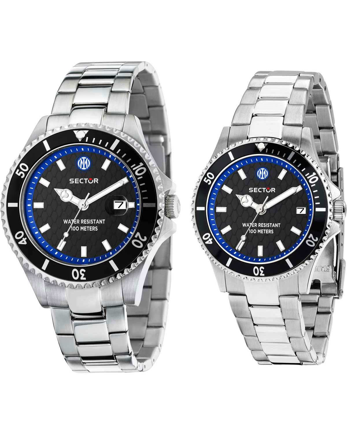 Ρολόγια SECTOR 230 Inter Special Edition Silver Stainless Steel Bracelet Gift Se
