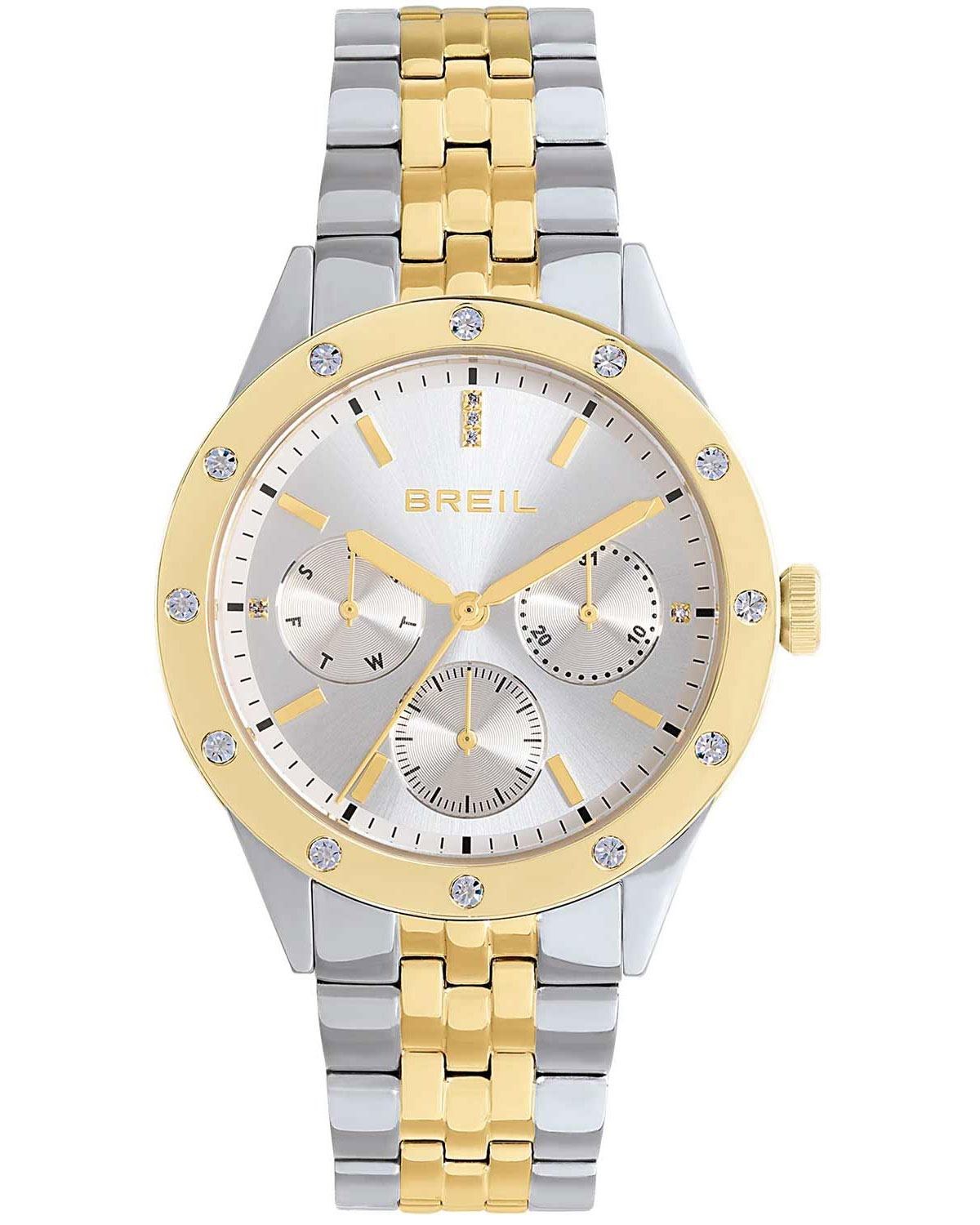 Ρολόι BREIL Flurry Crystals Two Tone Stainless Steel Bracelet