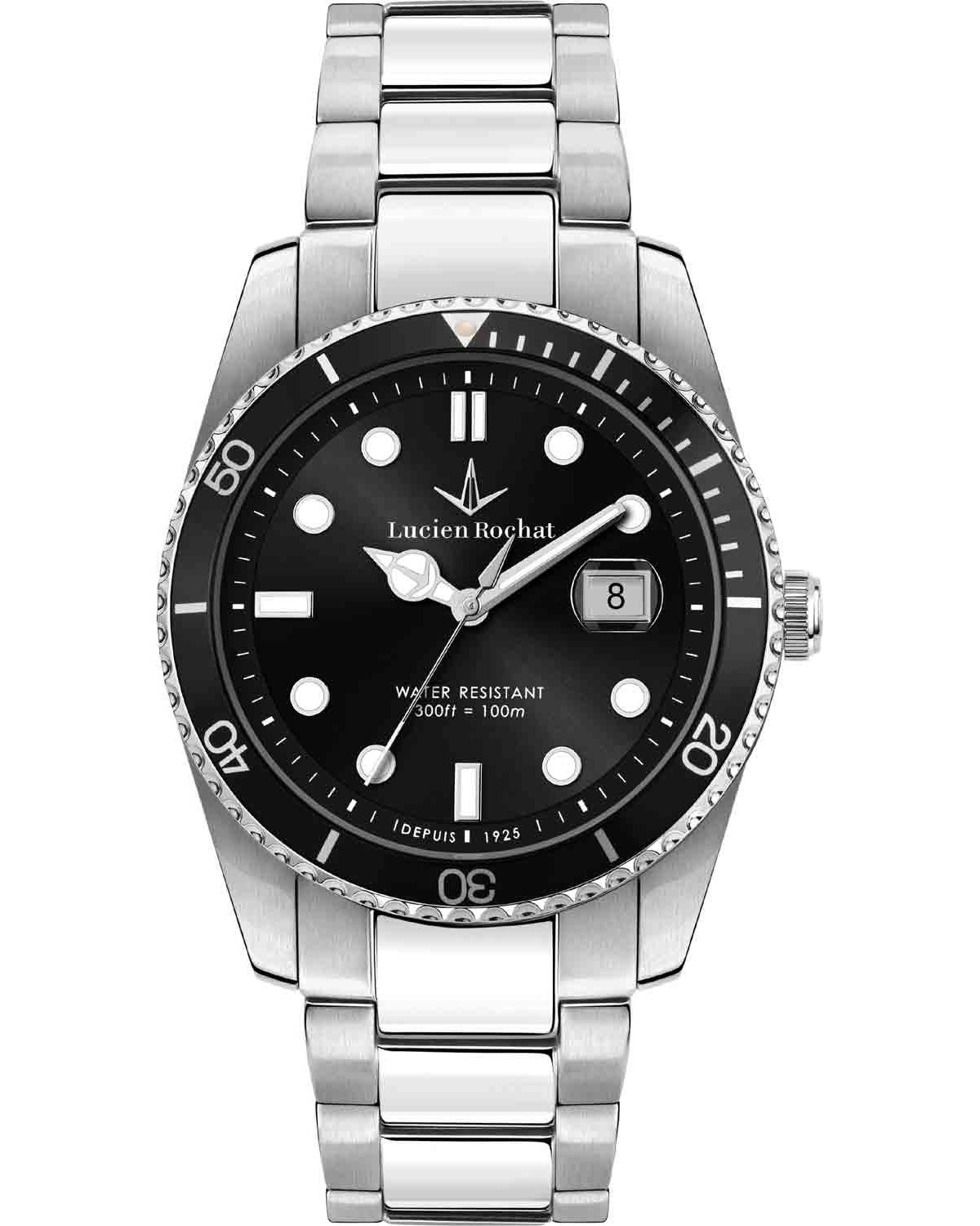 Ρολόι LUCIEN ROCHAT Leman Silver Stainless Steel Bracelet