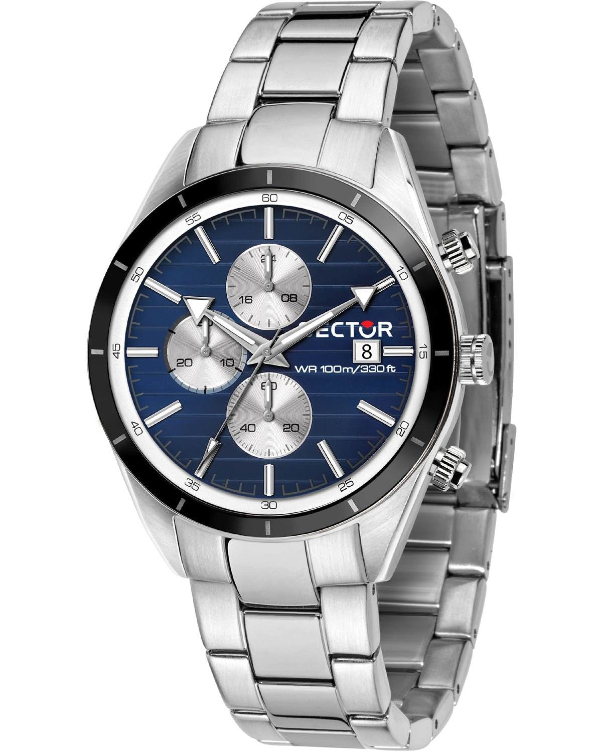 Ρολόι SECTOR 770 Chronograph Silver Stainless Steel Bracelet