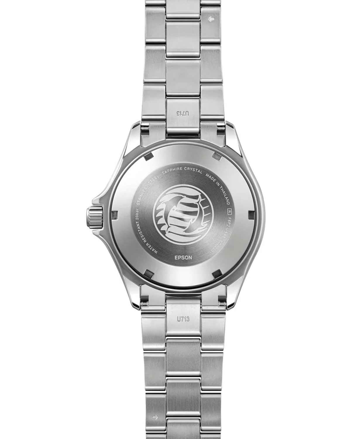 Ανδρικό ρολόι ORIENT Mako GMT αυτόματο με διπλή ώρα και ατσάλινο μπρασελέ