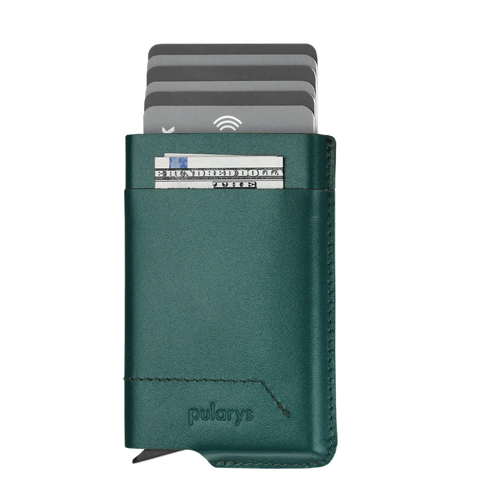 Pularys Gobi Italia Leather Green