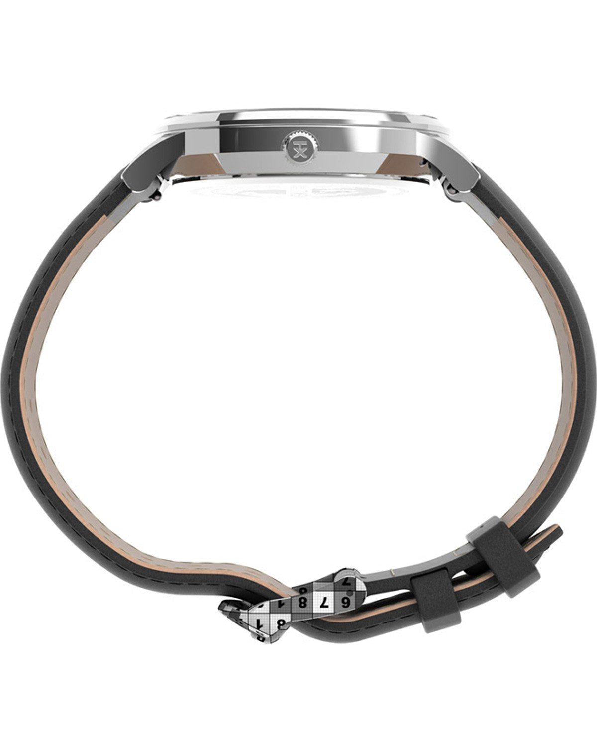 Ρολόι TIMEX Waterbury Black Leather Strap