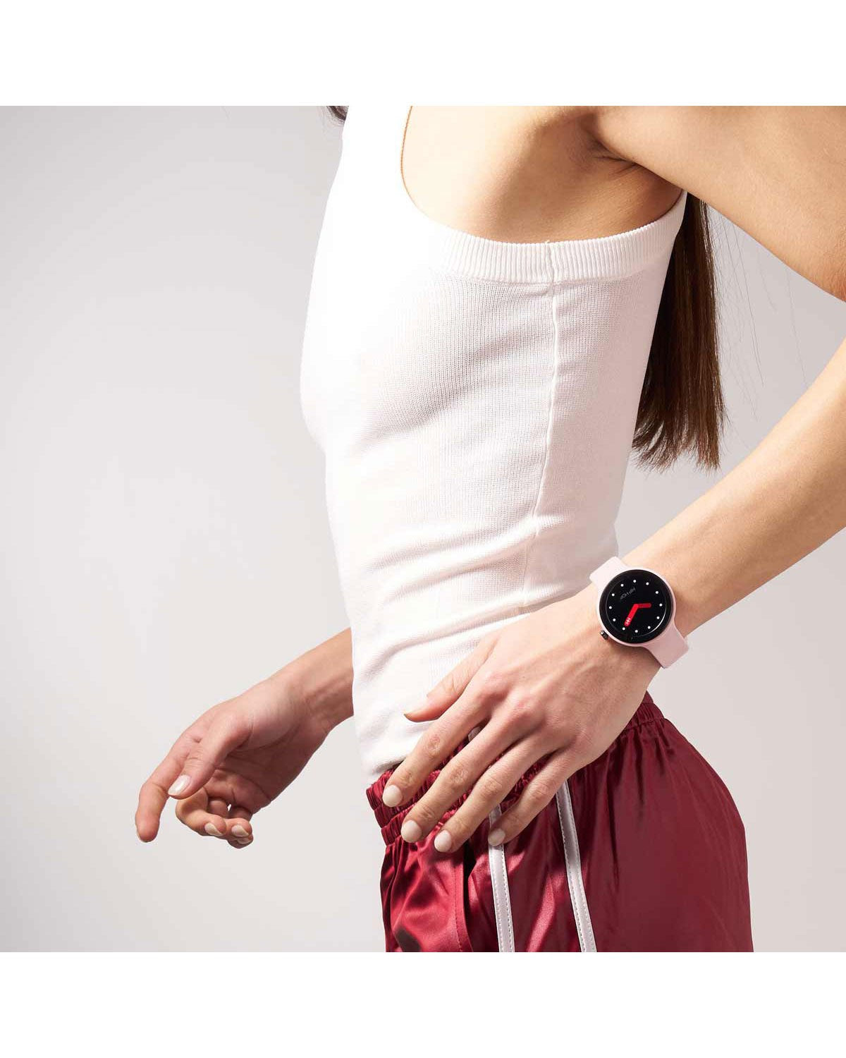 Ρολόι HIP HOP Hero.NEXT Ballet Smartwatch Two Tone Silicone Strap