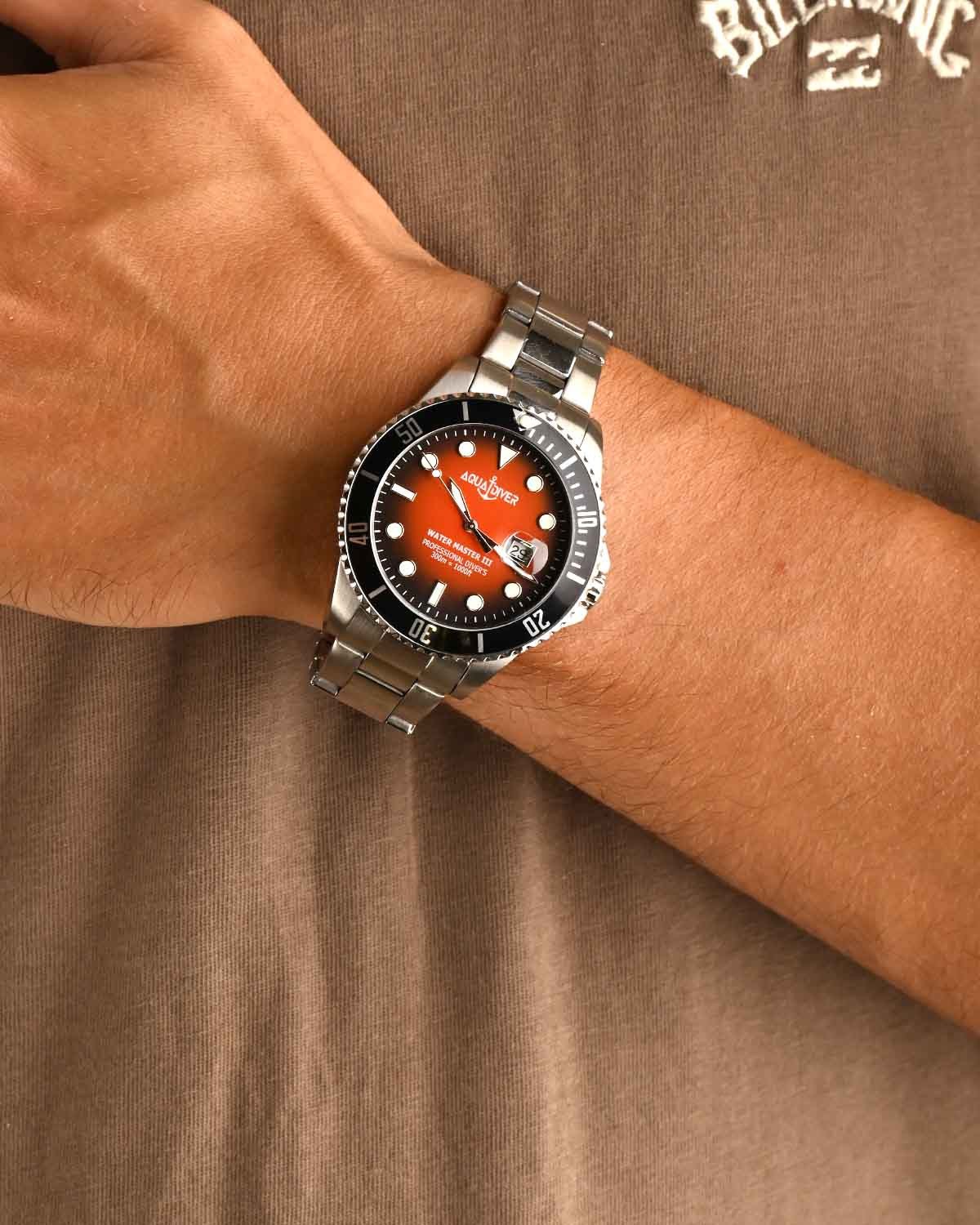 Ρολόι AQUADIVER Water Master III Silver Stainless Steel Bracelet