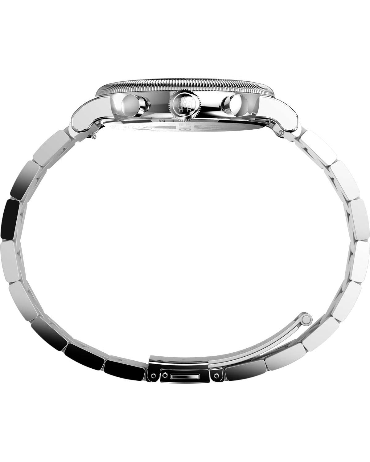 Ρολόι TIMEX Waterbury Traditional Chronograph Silver Stainless Steel Bracelet