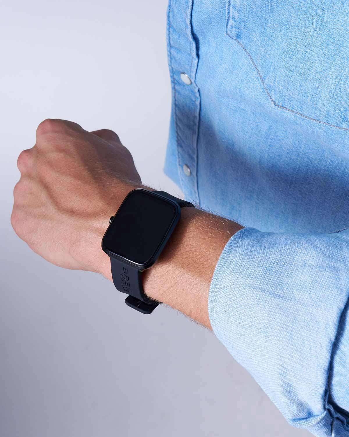 Ρολόι BREIL Tribe SBT-3 Smartwatch Black Silicone Strap
