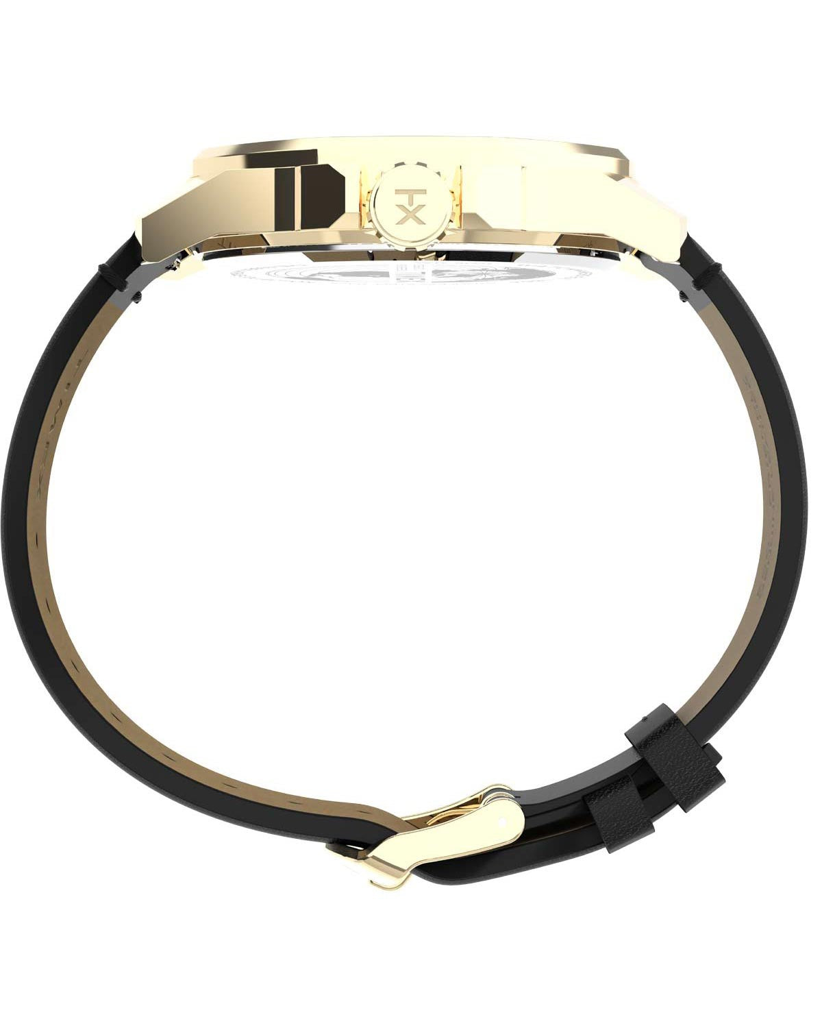 Ρολόι TIMEX Trend Essex Black Leather Strap