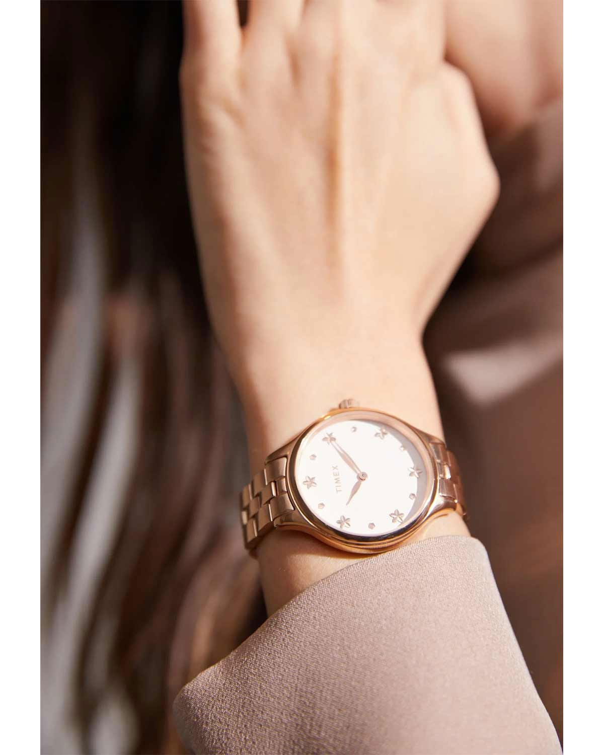 Ρολόι TIMEX Trend Peyton Rose Gold Stainless Steel Bracelet