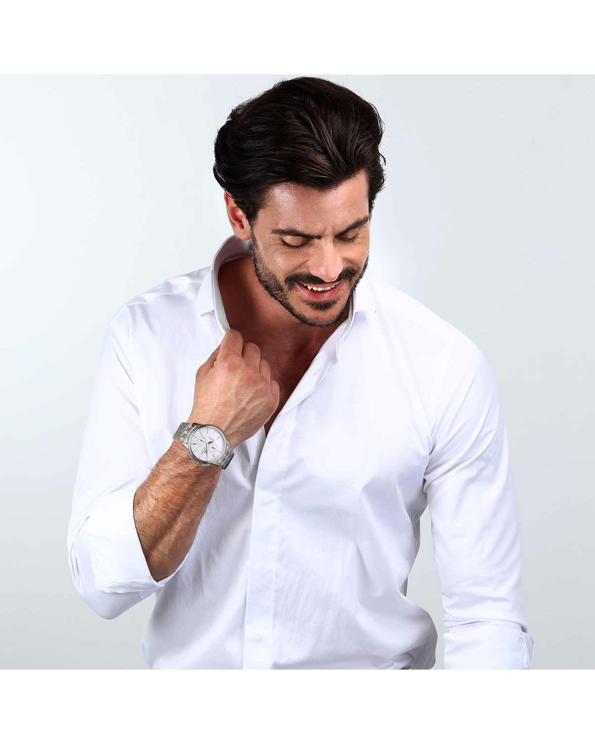 Ρολόι LUCIEN ROCHAT Iconic Chronograph Silver Stainless Steel Bracelet