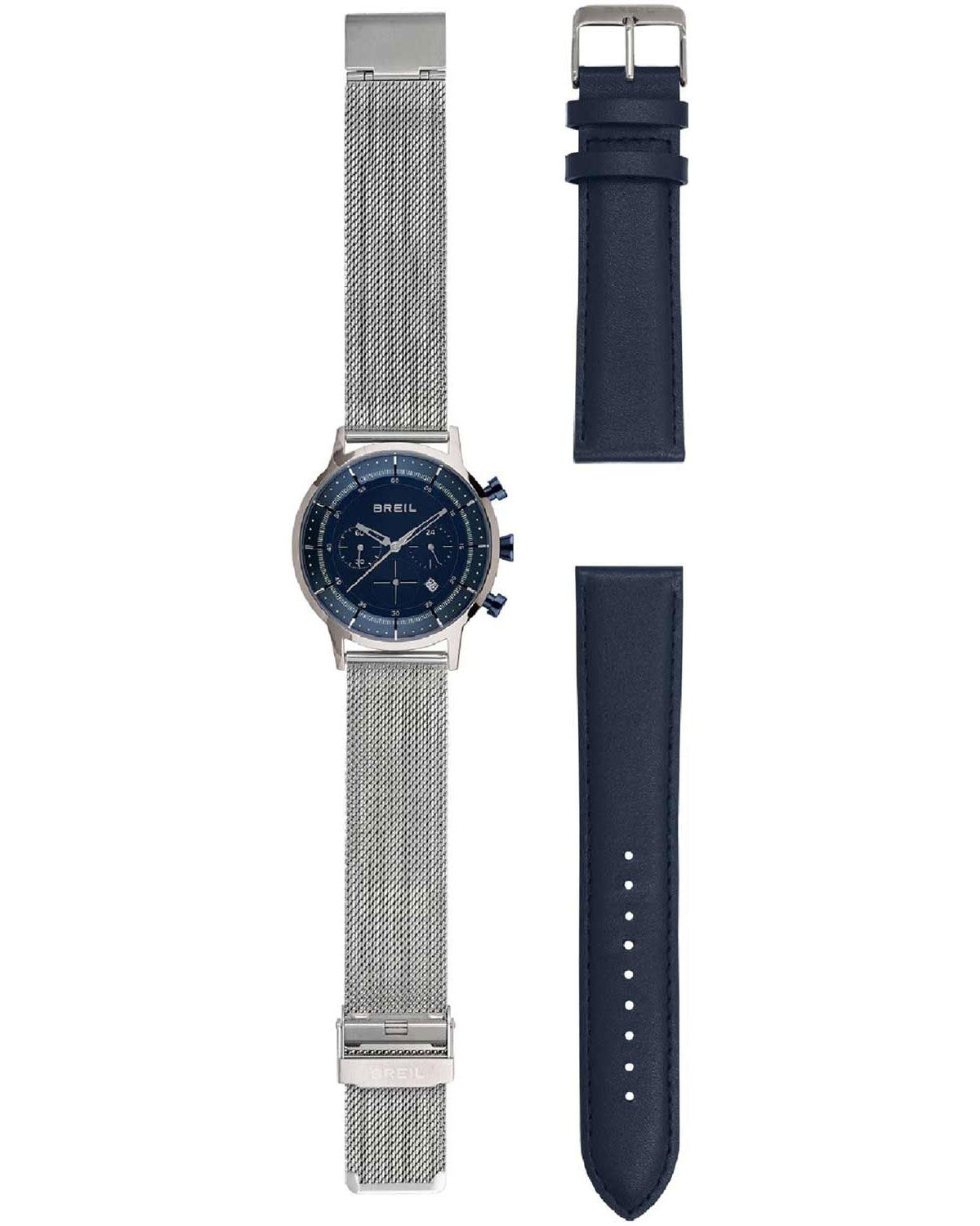 Ρολόι BREIL Six.3.Nine Chronograph Silver Stainless Steel Bracelet Gift Set