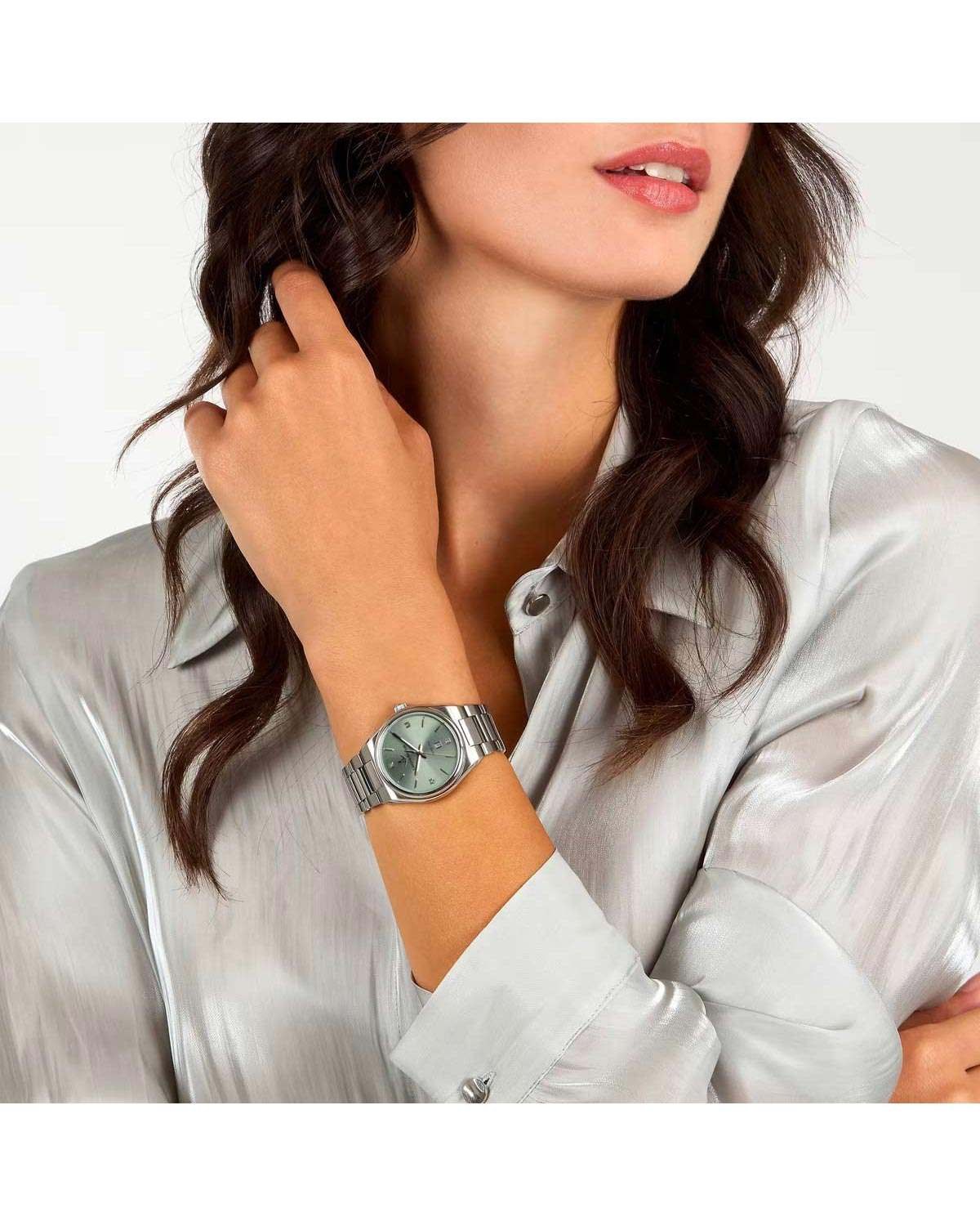 Ρολόι LUCIEN ROCHAT Avenue Diamonds Silver Stainless Steel Bracelet