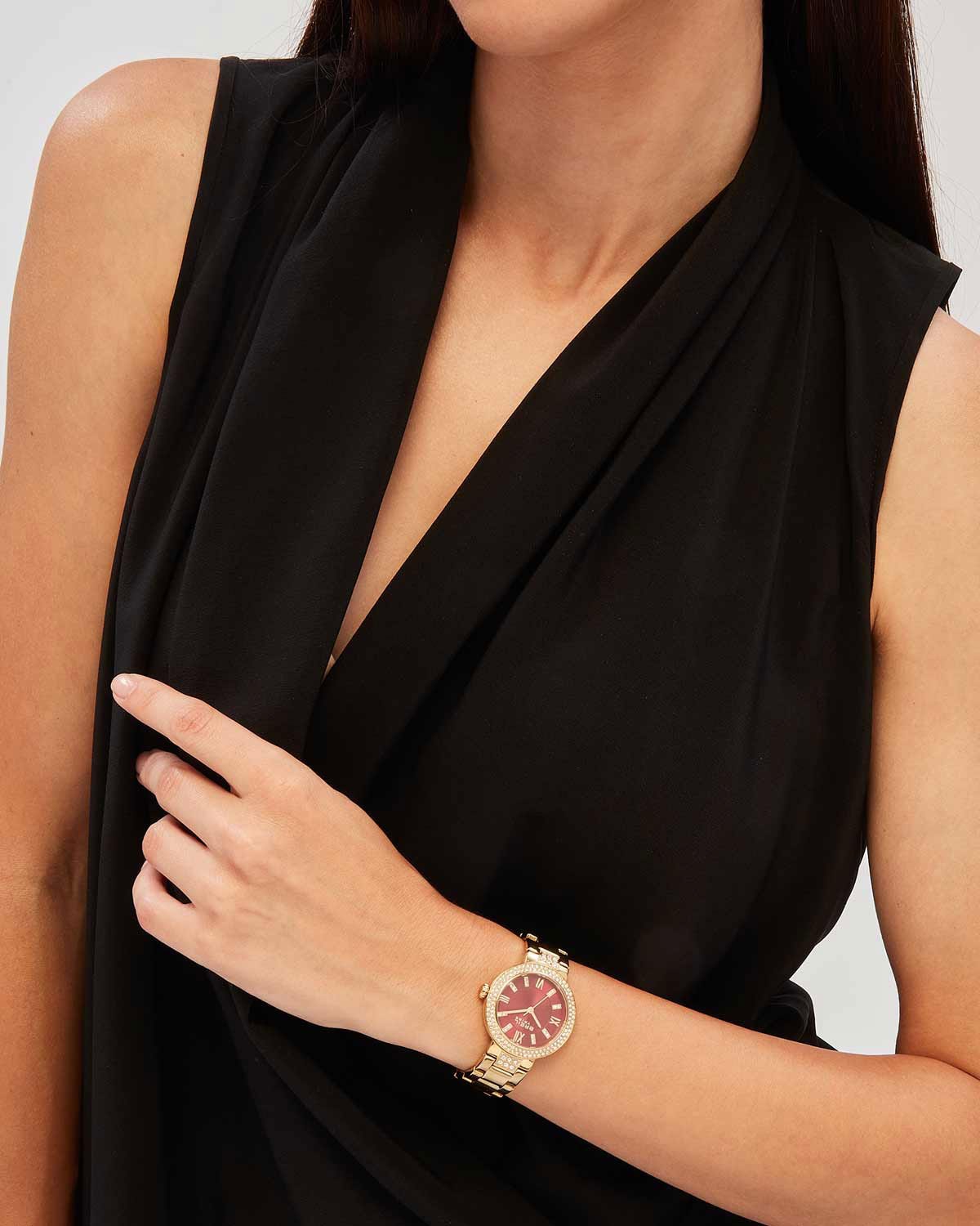 Ρολόι BREIL Tribe Dance Floor Crystals Gold Stainless Steel Bracelet