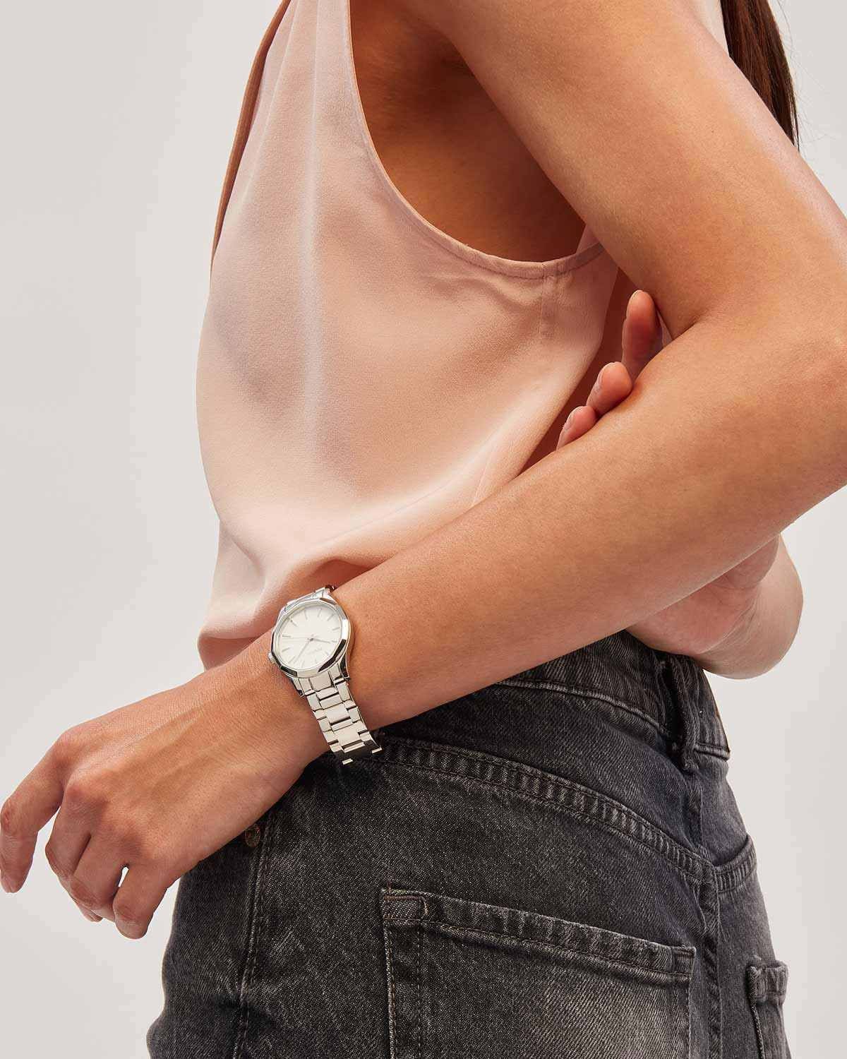 Ρολόι BREIL Dozen Silver Stainless Steel Bracelet