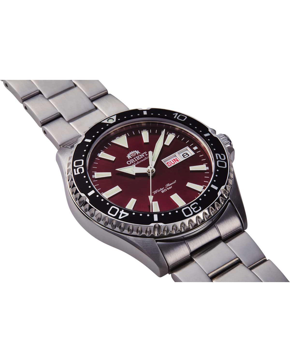 ORIENT Sports Diver Mako Automatic Silver Stainless Steel Bracelet