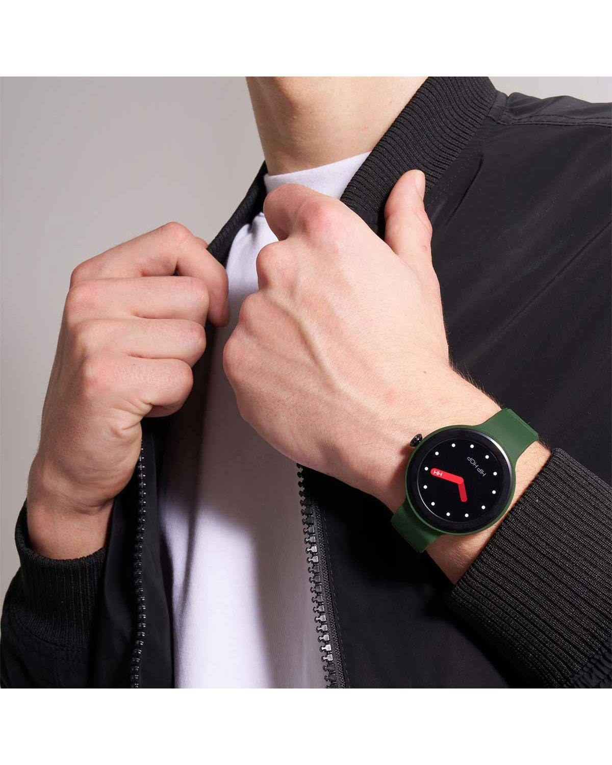Ρολόι HIP HOP Hero.NEXT Dark Jungle/Blue Navy Smartwatch Two Tone Silicone Strap