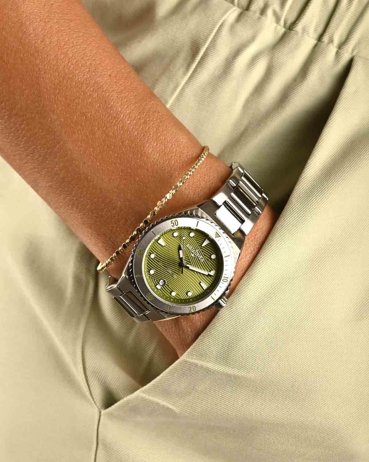 Ρολόι AQUADIVER Oceana Silver Stainless Steel Bracelet