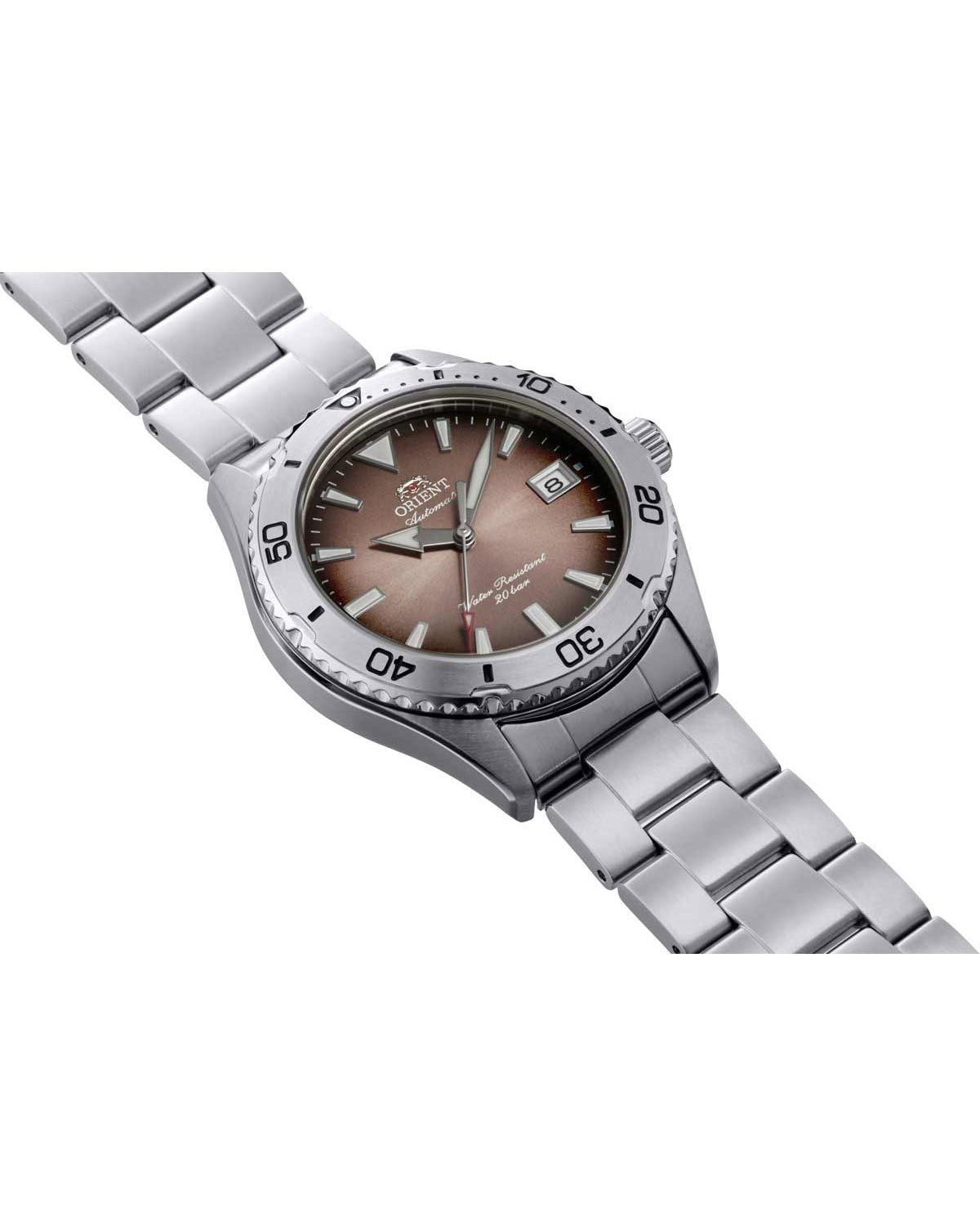 Ρολόι ORIENT Sports Mako 40 αυτόματο με ατσάλινο μπρασελέ