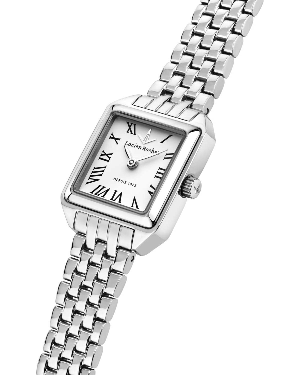 Ρολόι LUCIEN ROCHAT Aurorae Silver Stainless Steel Bracelet