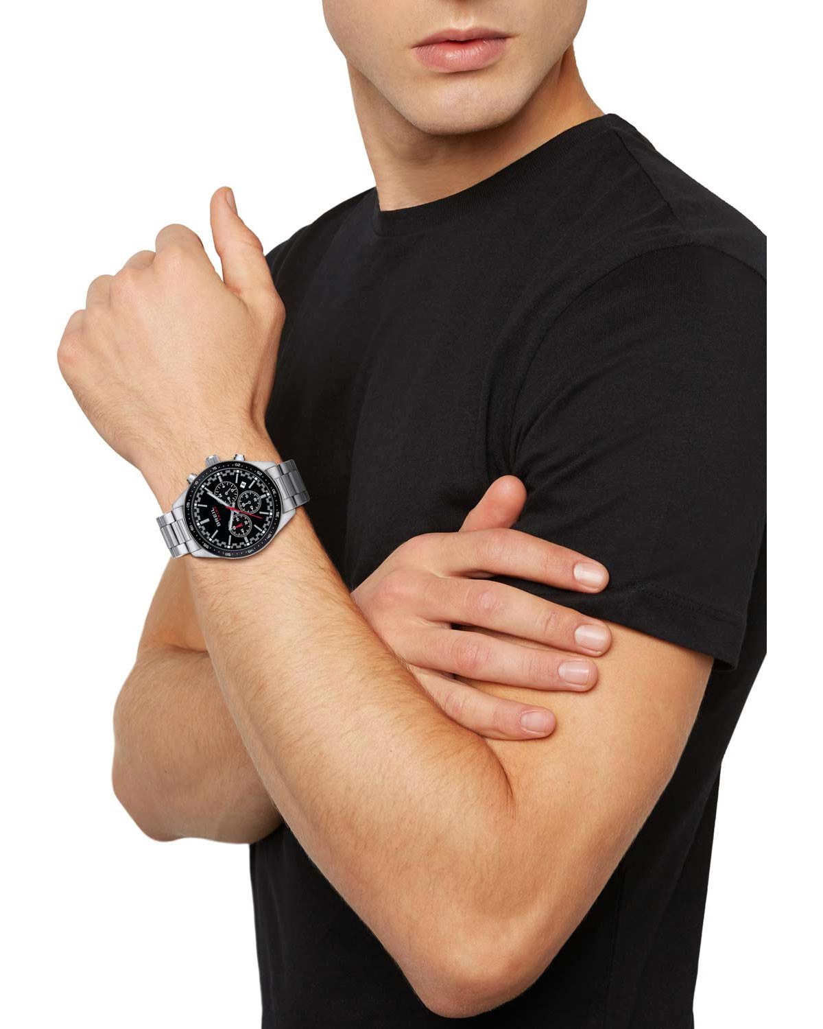 Ρολόι BREIL Tribe Fast Chronograph Silver Stainless Steel Bracelet