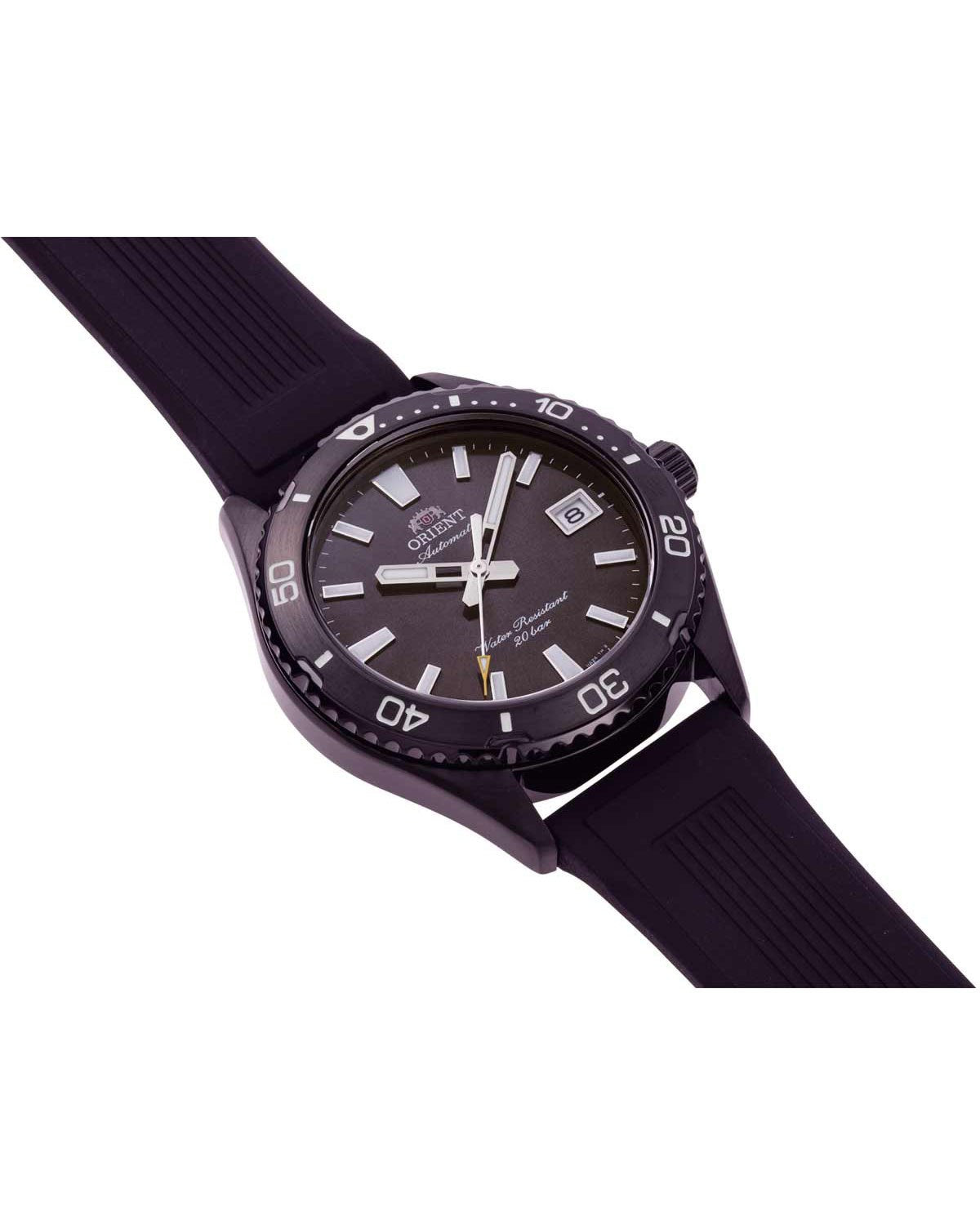 Ρολόι ORIENT Sports Mako 40 Automatic Black Synthetic Strap
