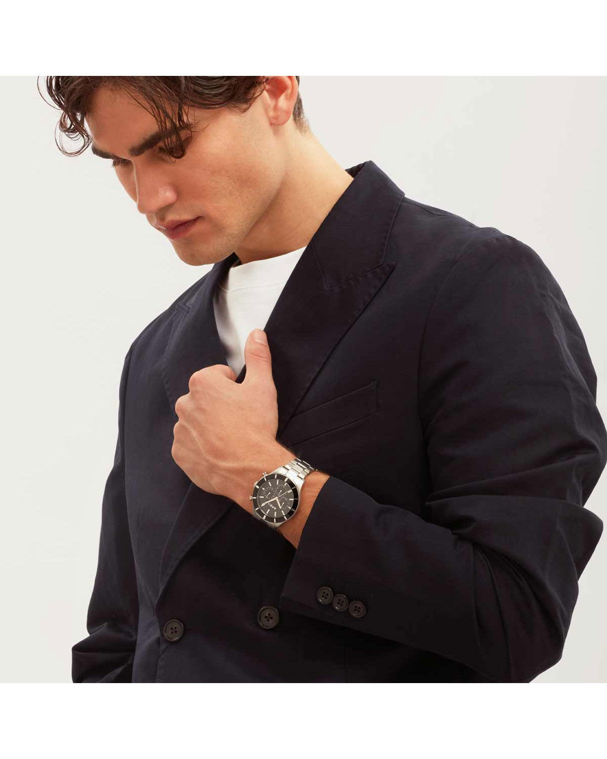 Ρολόι BREIL Remixer Chronograph Silver Stainless Steel Bracelet