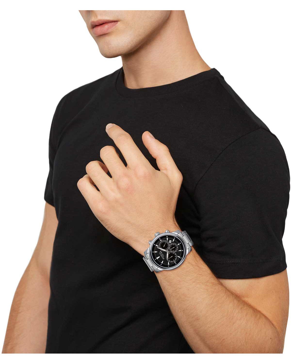 Ρολόι BREIL Tribe Caliber Chronograph Silver Stainless Steel Bracelet