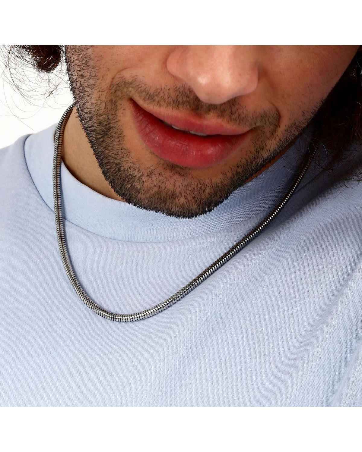 Ανδρικό κολιέ Basic από ανοξείδωτο ατσάλι του οίκου SECTOR