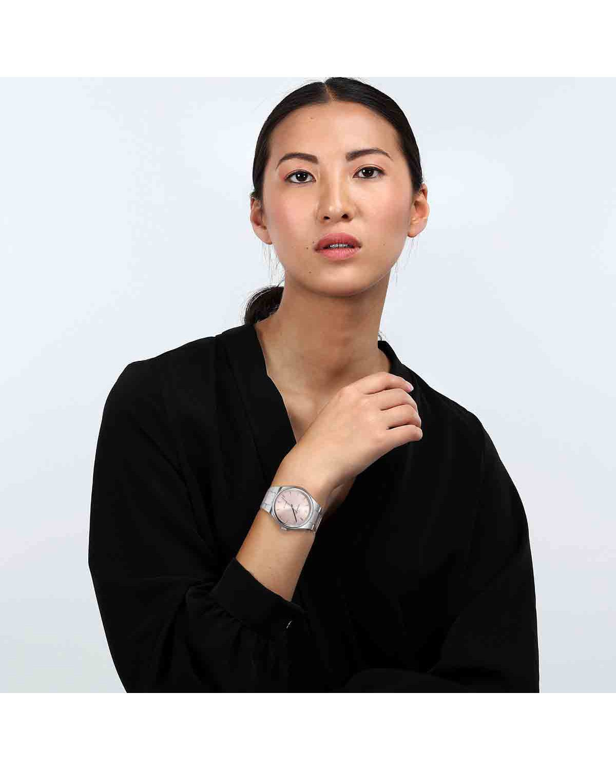 LUCIEN ROCHAT Avenue Silver Stainless Steel Bracelet
