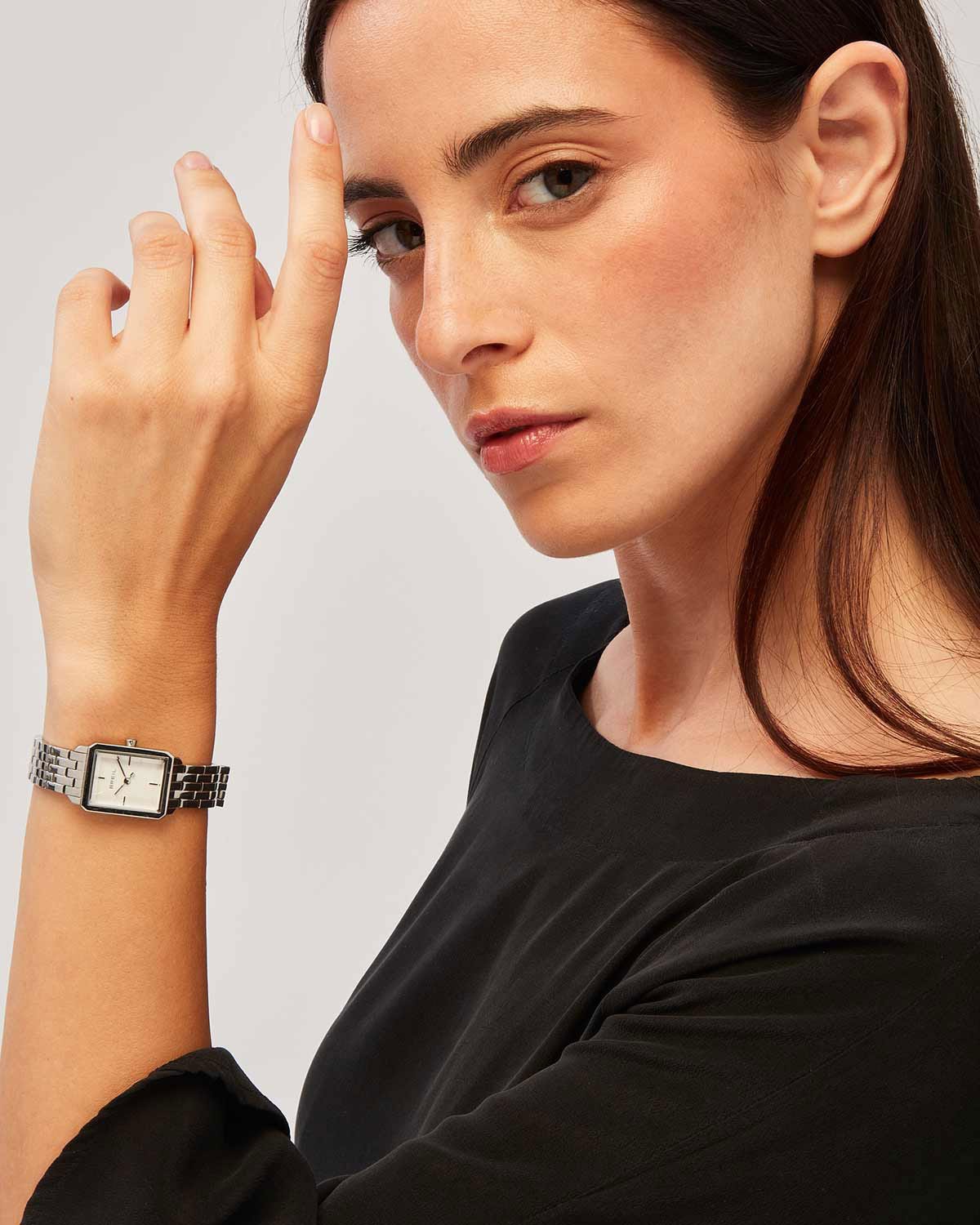 Ρολόι BREIL Carre Silver Stainless Steel Bracelet