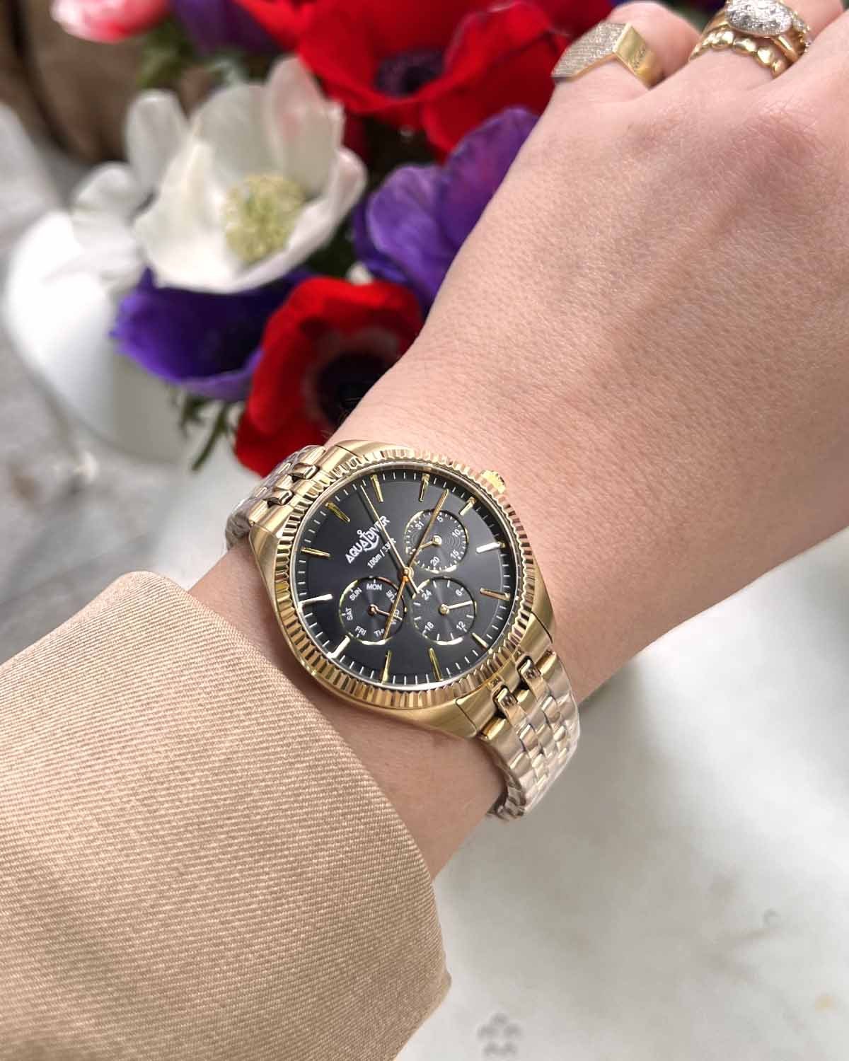 Ρολόι AQUADIVER Mermaid Gold Stainless Steel Bracelet
