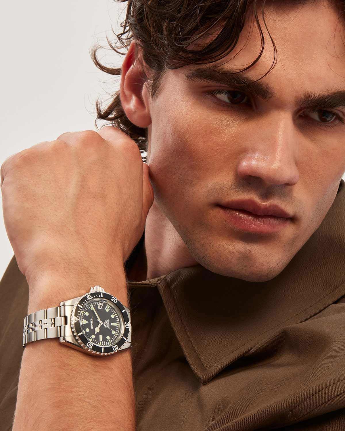 Ρολόι BREIL Manta Heritage Silver Stainless Steel Bracelet