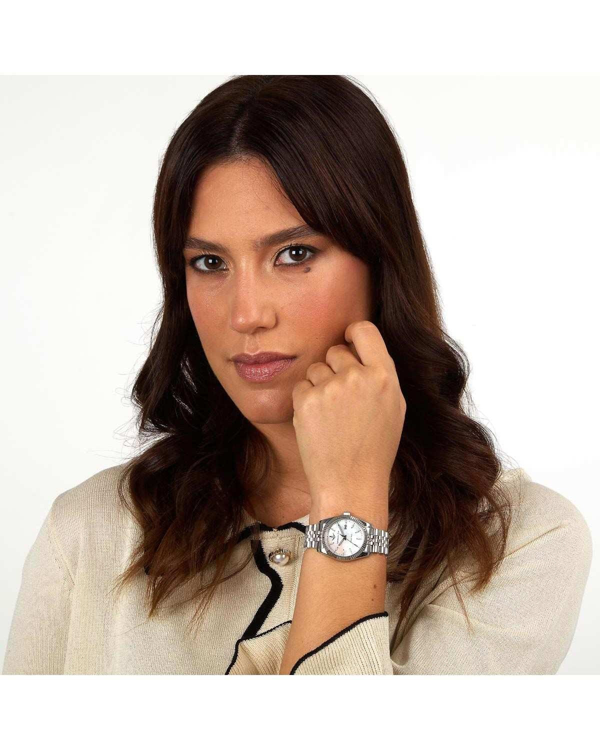 Ρολόι LUCIEN ROCHAT Bienne Silver Stainless Steel Bracelet