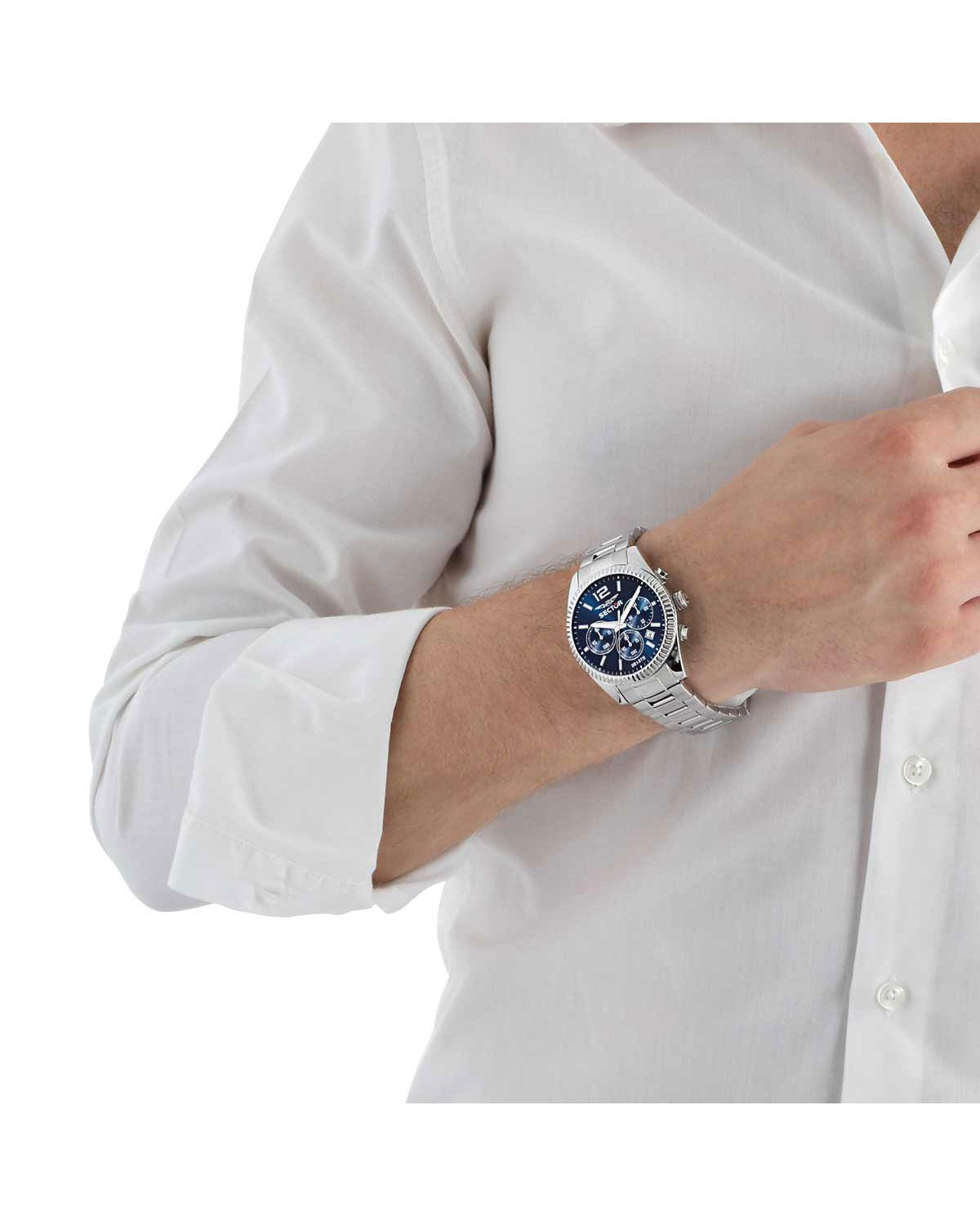 Ρολόι SECTOR 240 Chrono Stainless Steel Bracelet