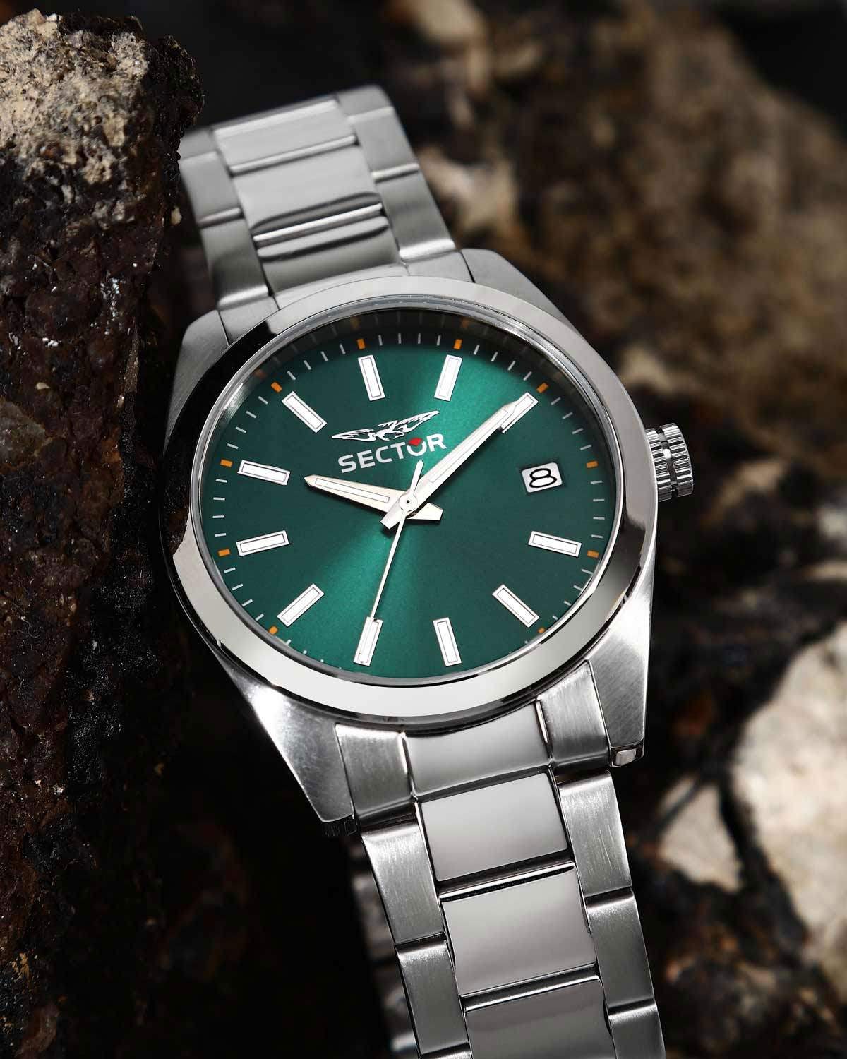 Ρολόι SECTOR 240 Silver Stainless Steel Bracelet