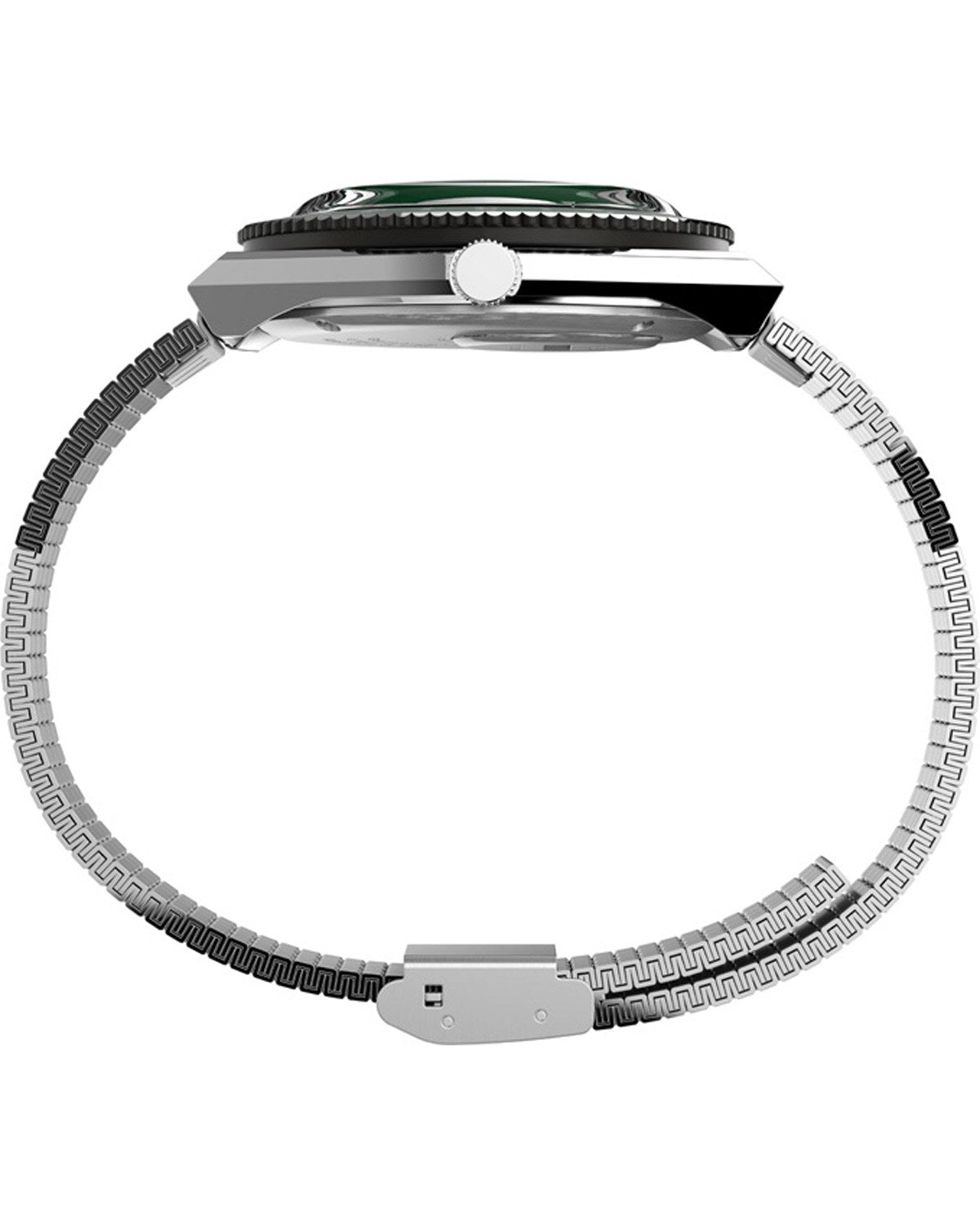 Ρολόι TIMEX Q Diver Silver Stainless Steel Bracelet