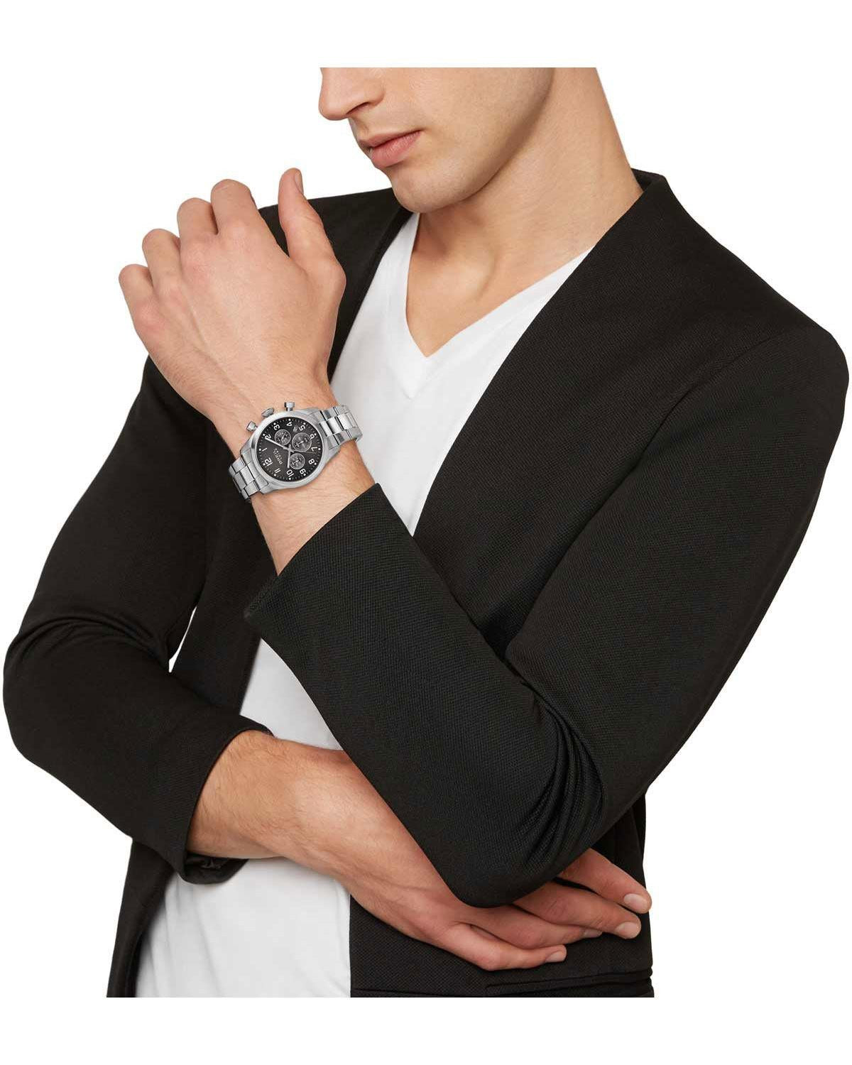 Ρολόι BREIL Tribe Classic Elegance Chronograph Silver Stainless Steel Bracelet