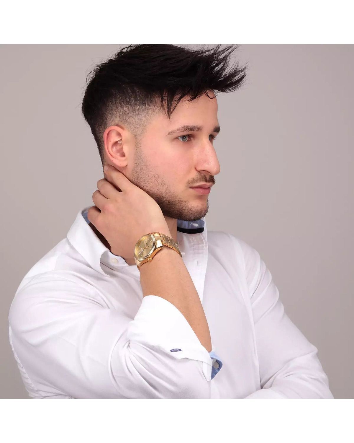 Ρολόι SECTOR 240 Gold Metallic Bracelet