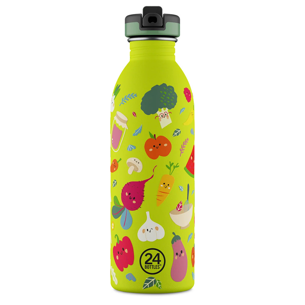 24BOTTLES Urban Kids Bottle Veggie Friends 500ml