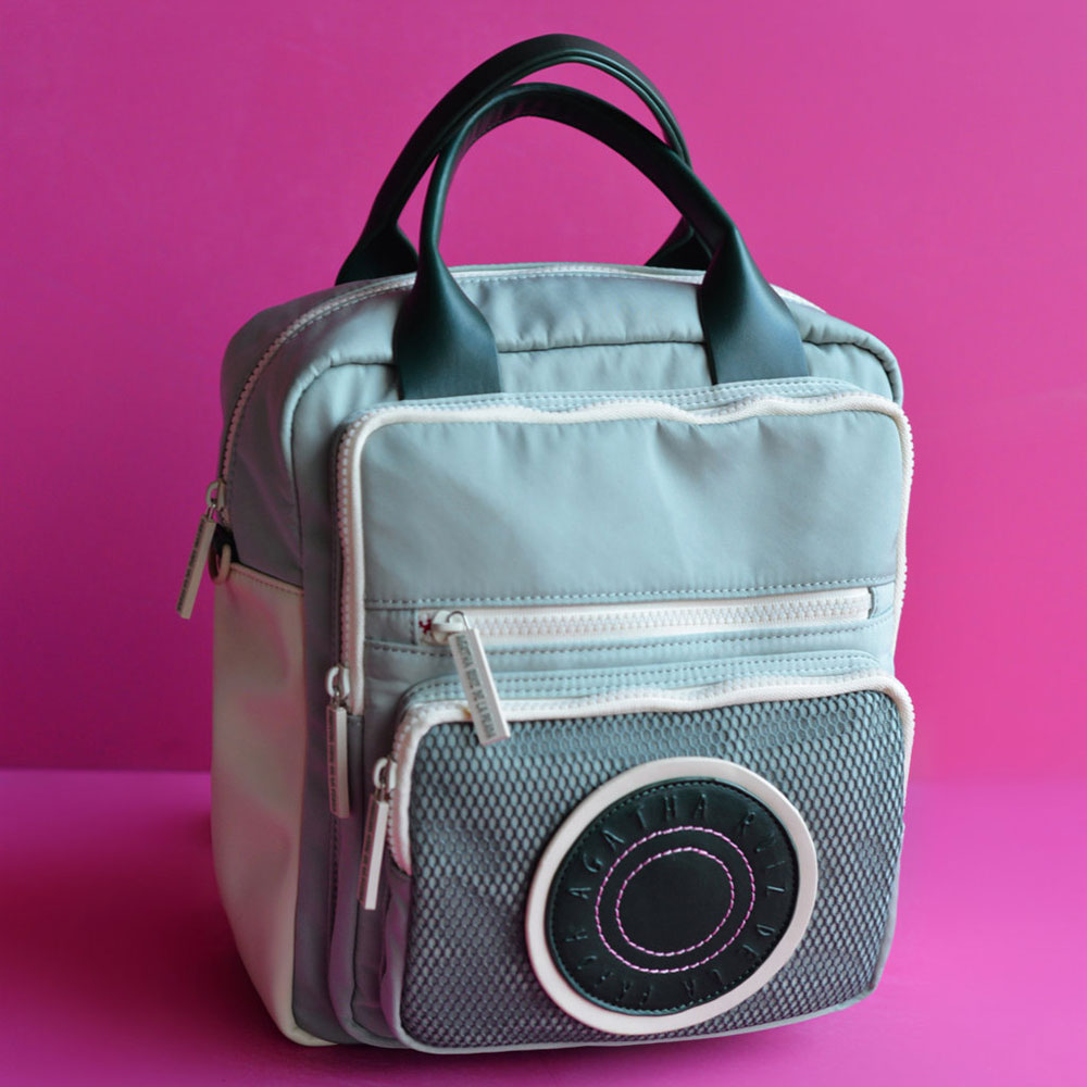 Agatha Ruiz De La Prada Green Mesh Backpack