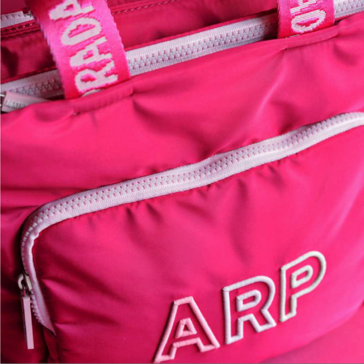 Agatha Ruiz De La Prada Pink Shopper Embroidered