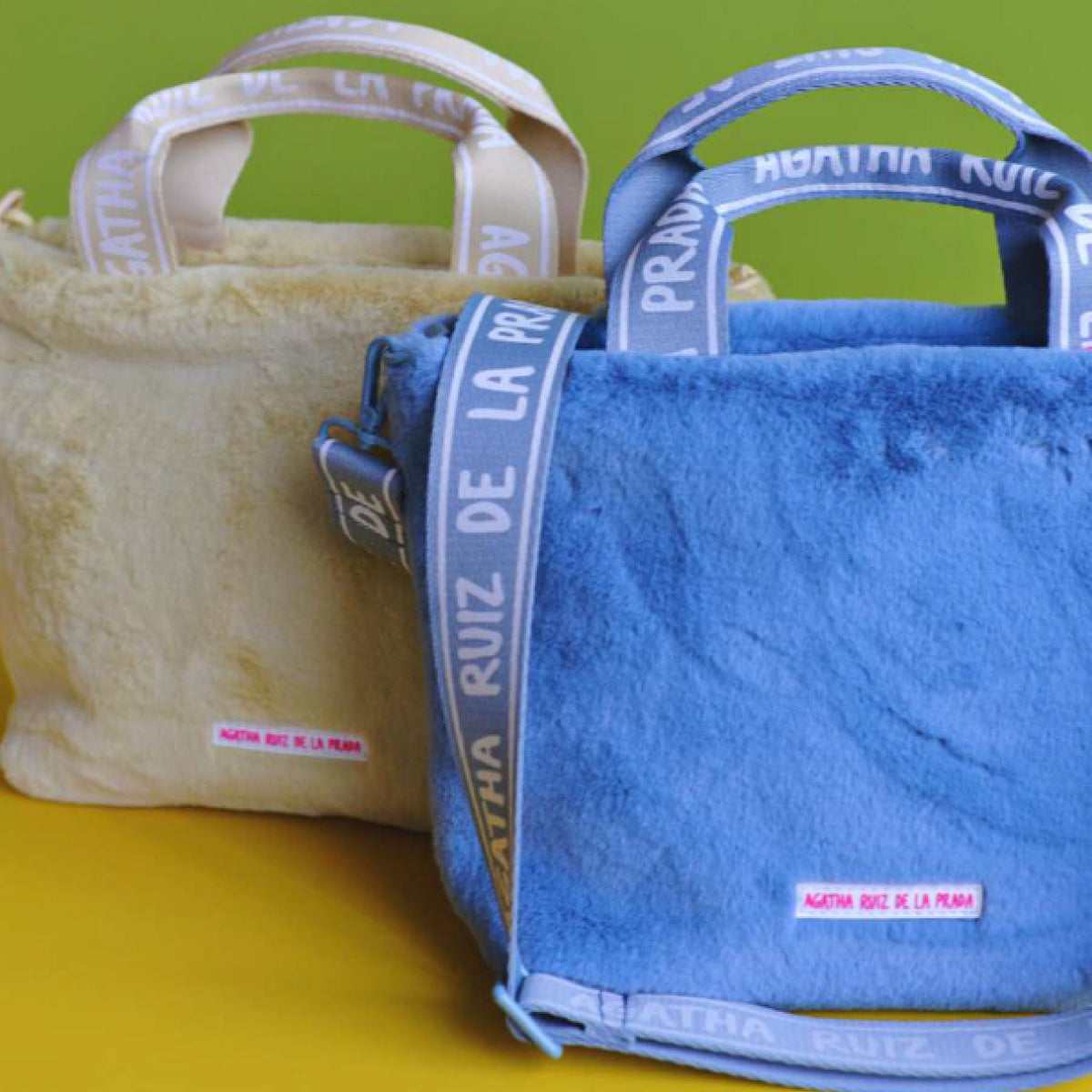 Agatha Ruiz De La Prada Yellow Teddy Bag