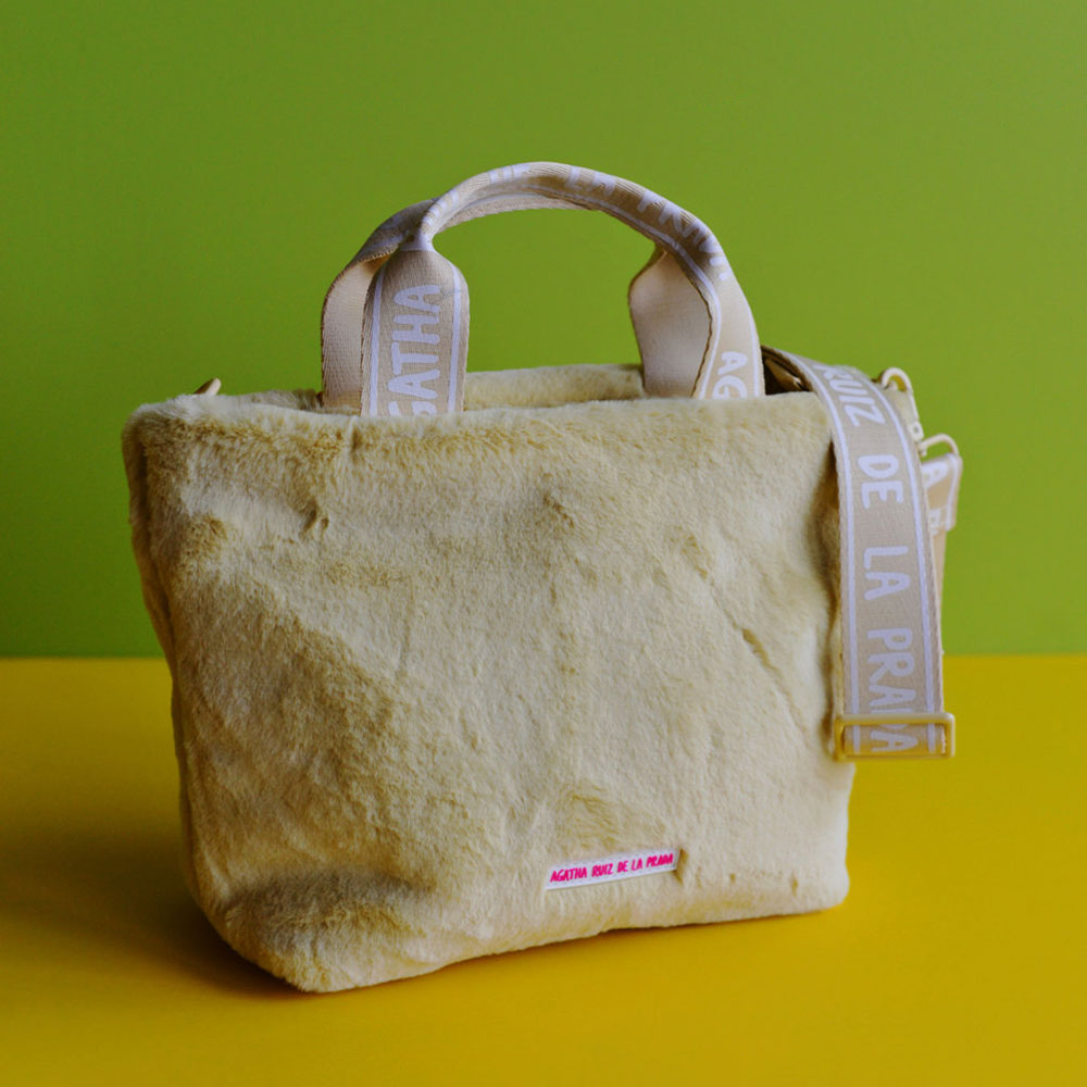 Agatha Ruiz De La Prada Yellow Teddy Bag