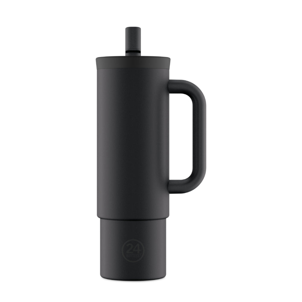 24BOTTLES Straw Cup 800ml Tuxedo Black