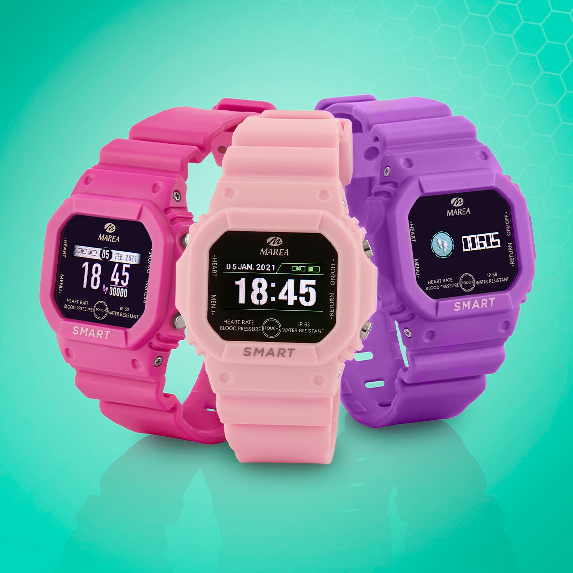 Smart Watch Marea B60002-7 Τιρκουάζ
