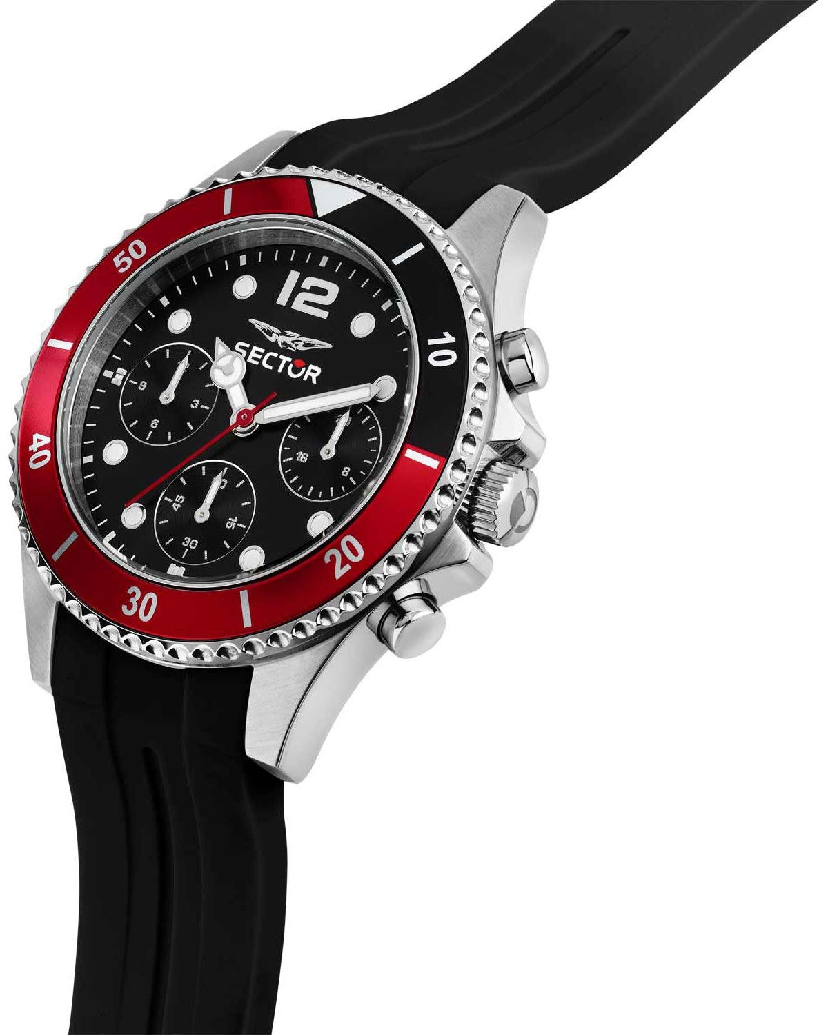 Ρολόι SECTOR 230 Chronograph Black Plastic Strap